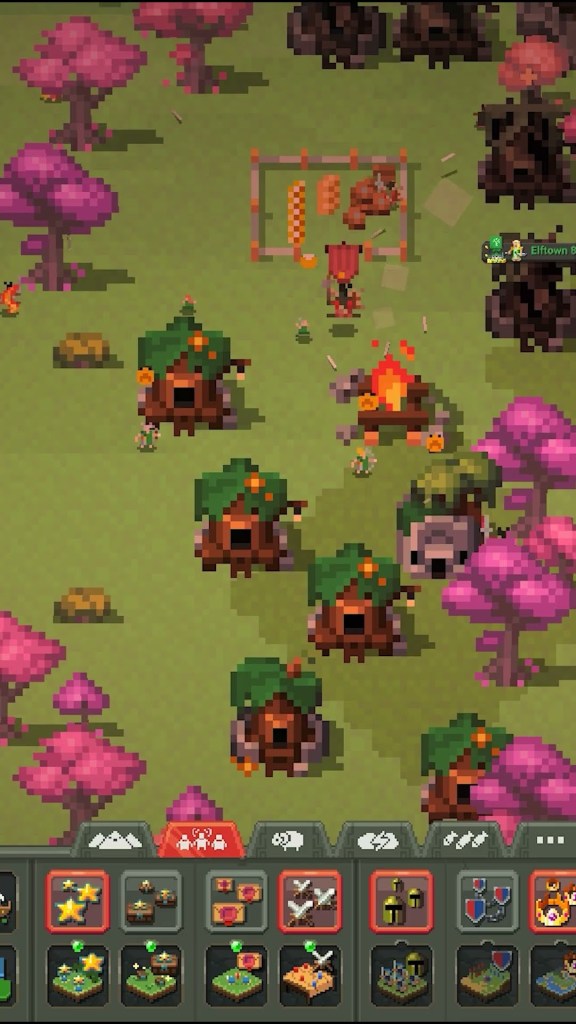 WorldBox Elves vs Orcs: War in the Enchanted Forest